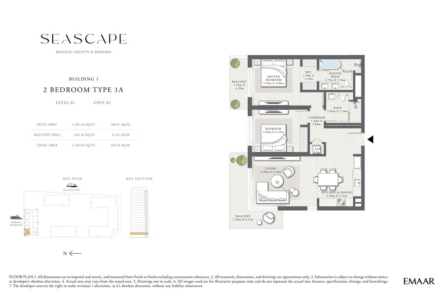 Rashid Yachts and Marina-Seascape-Emaar - Floor Plan