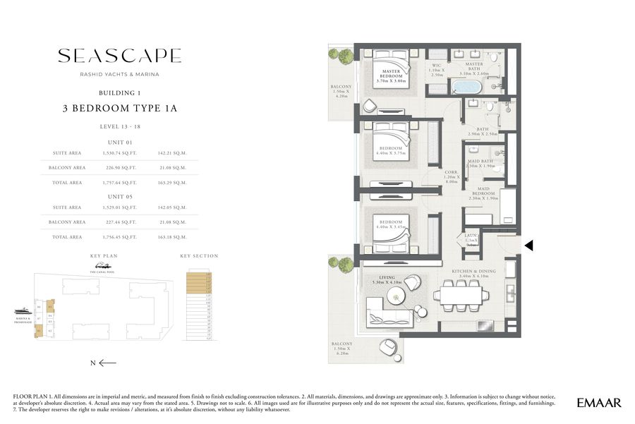 Rashid Yachts and Marina-Seascape-Emaar - Floor Plan