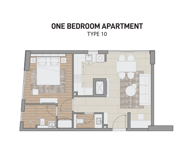 Concept 7 - Condor Developers Floorplan Bedroom